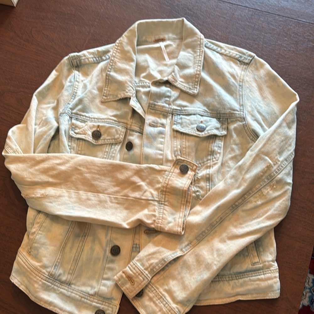 Free People denim jacket